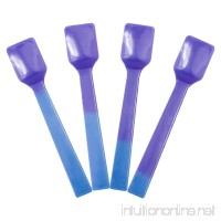 Frozen Dessert Supplies Gelato Color Changing Spoons Blue to Purple - Comes in Many Different Colors! Fast Shipping! - B06W2FMGPC